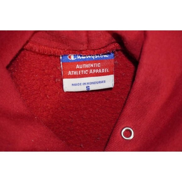 Stanford University Hoodie Pullover Sweatshirt Champion Red Men's Size Small - Picture 7 of 9